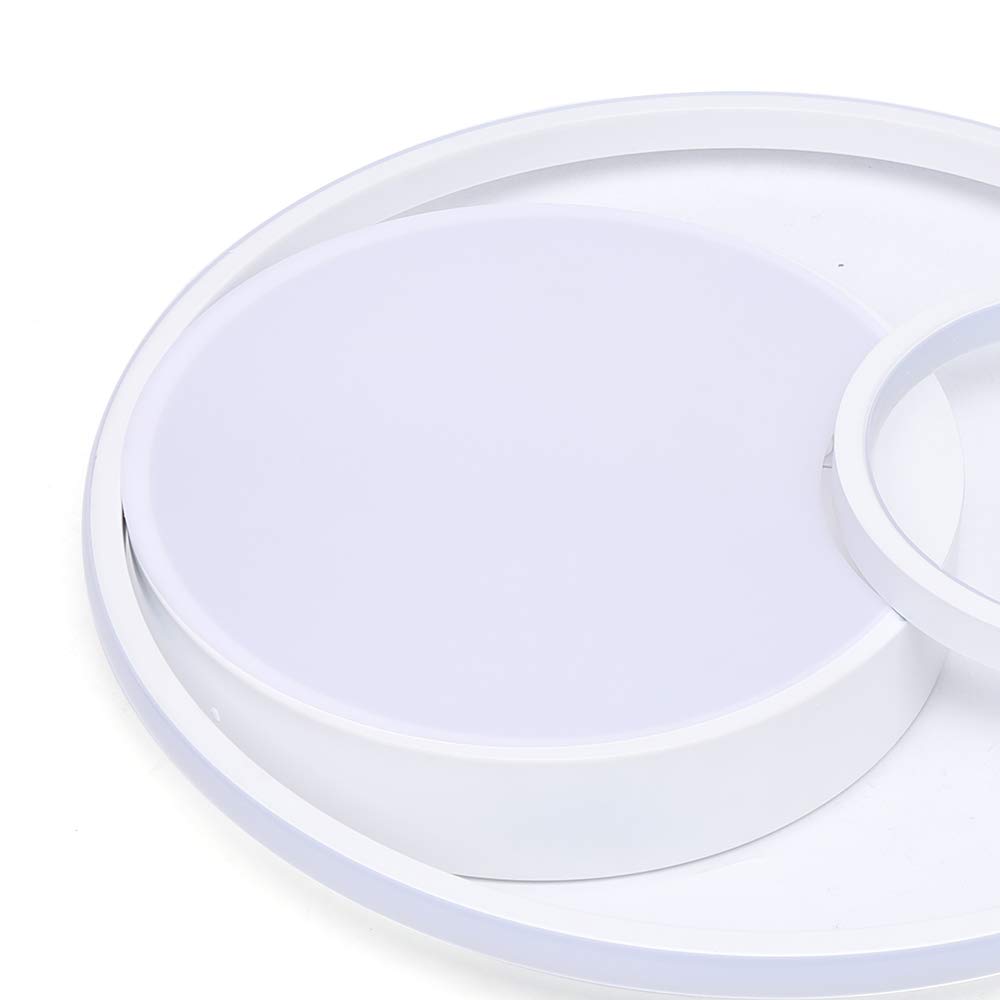 Lampa sufitowa LED, 55 W, ściemniana, okrągła, akrylowa, do salonu, sypialni, do pokoju dziecięcego i sypialni
