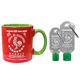 Sriracha2Go Bundle - Sriracha Mug + 2 Sriracha Keychains