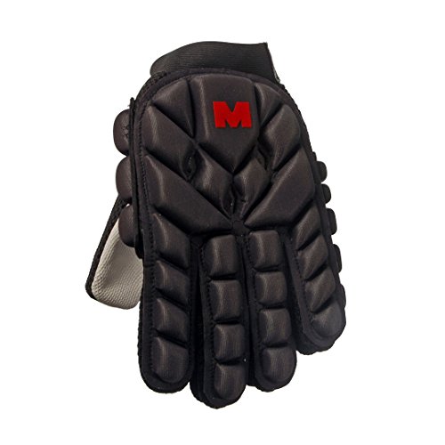 Malik Hockey-Handschuh Absorber Light (schwarz) für Halle-XS
