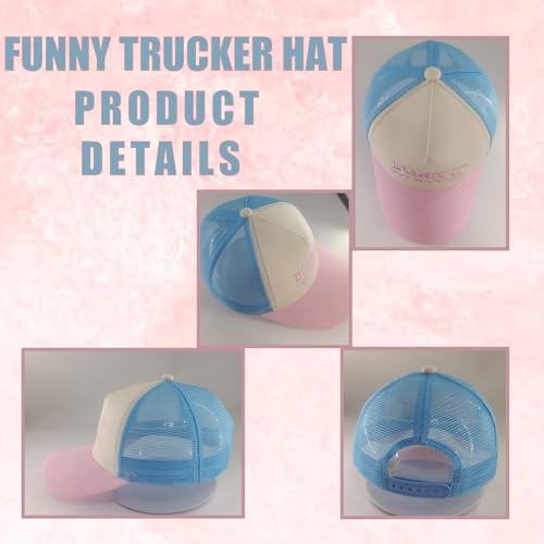 Gorra Trucker divertida para mujeres talla única miniatura 6
