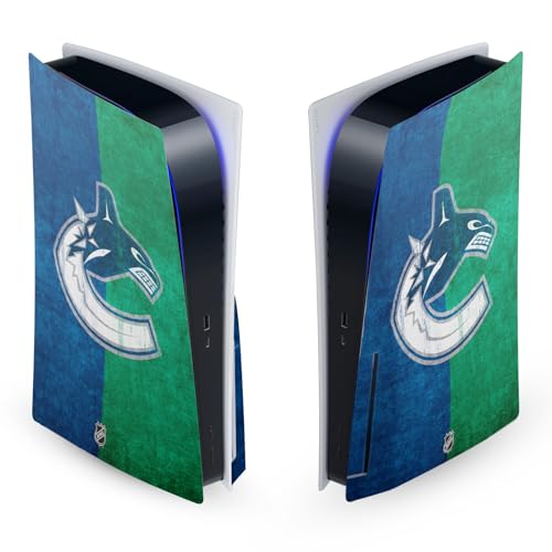 Autocollant vinyle NHL Vancouver Canucks pour personnaliser votre salon de jeu de salon sur PS5