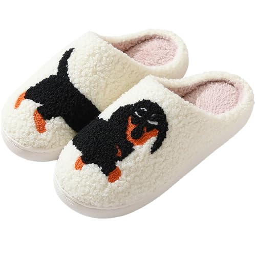 Women's & Men's Cute Frog Slippers - Fuzzy Memory Foam Kawaii Cartoon Animal Slippers - Winter Warm Fluffy Shoes