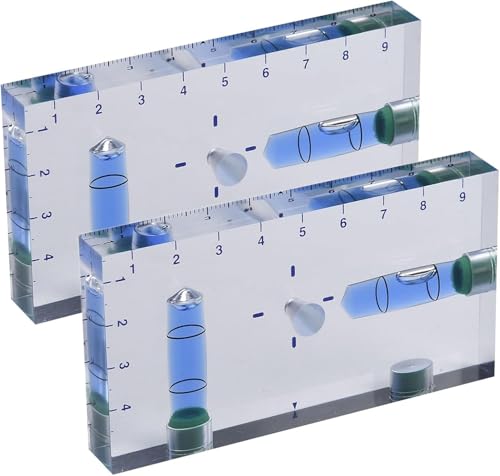 Niveau à bulle avec base magnétique double direction pour éviter les mesures de travers
