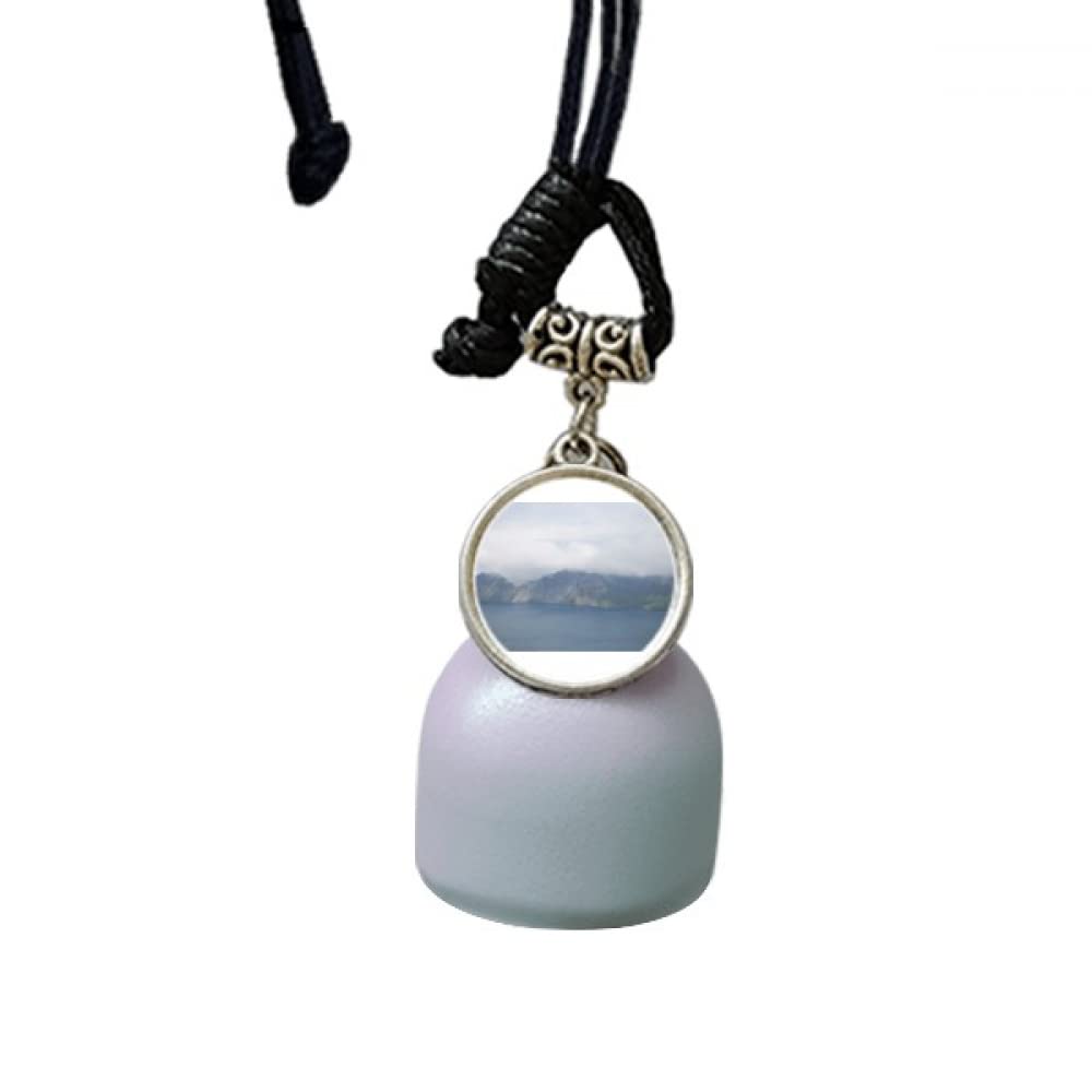 comp Tianshan Tianchi Baiyun Art Deco Fashion Wind Chimes Bell Car Pendant