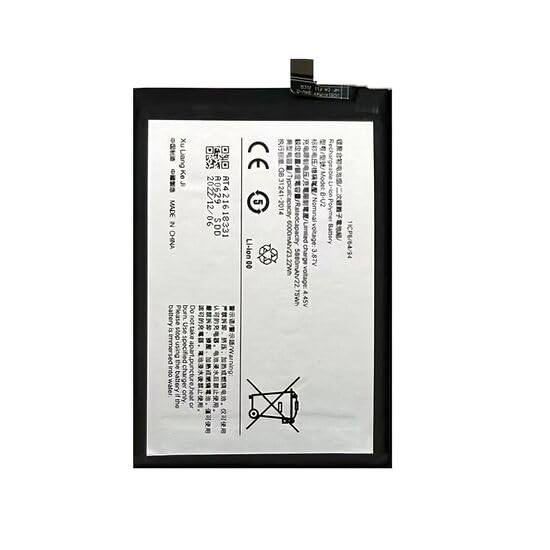 Image of Original B-U2 Battery for Vivo iQOO Z6x Battery with 6 Month Warranty**m(SEP034)
