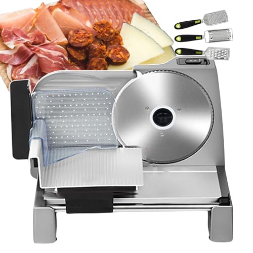 Máquina Cortadora Eléctrica de Carne y Vegetales para Hogar