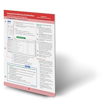 Pamphlet Google Drive Reference and Cheat Sheet: The unofficial cheat sheet reference for Google Drive Book