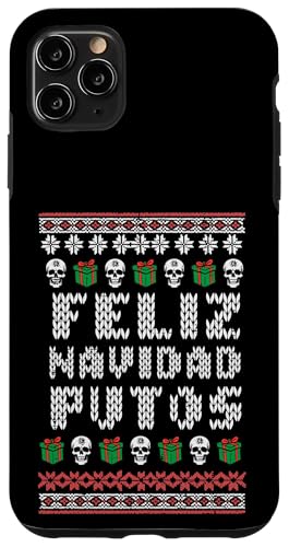 Ugly Christmas Feliz Navidad P ʔ LVJ NX}X Y fB[X X}zP[X iPhone 11 Pro Max p