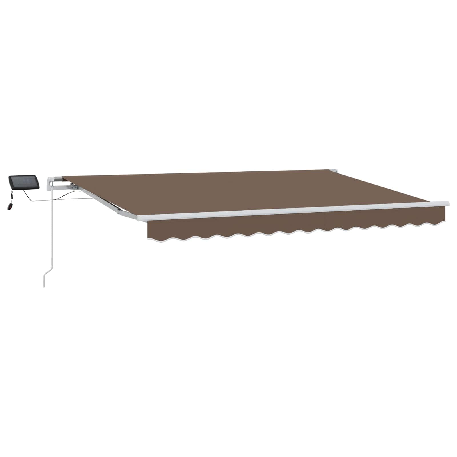 Toldo ajustable con protección UV 350 x 250 cm de lona
