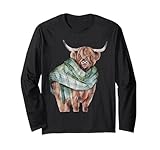 Photo Gallery graziosa mucca scozzese delle highland con sciarpa scozzese verde giovenca maglia a manica Photo Gallery graziosa mucca scozzese delle highland con sciarpa scozzese verde giovenca maglia a manica
