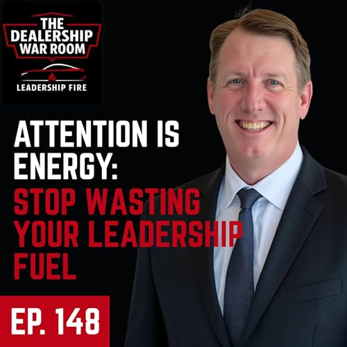 『Attention Is Energy: Stop Wasting Your Leadership Fuel』のカバーアート