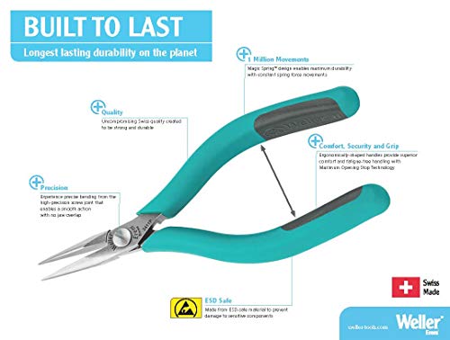 Weller Erem 670Ep 4 1/4 Full Flush Cut Magic Ultra-Fine Tapered Relieved Head Cutter #TOP7