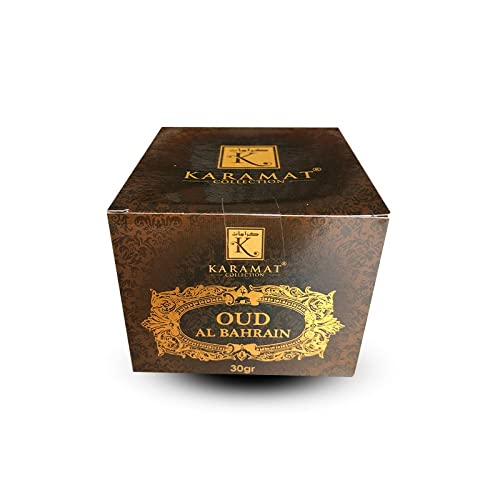 Incenso orientale di Karamat di Dubai 30 g di incenso orientale Bokhor arabo, Oudh Bakhour (Oud Al Bahrain) Incenso orientale di Karamat di Dubai 30 g di incenso orientale Bokhor arabo, Oudh Bakhour (Oud Al Bahrain)