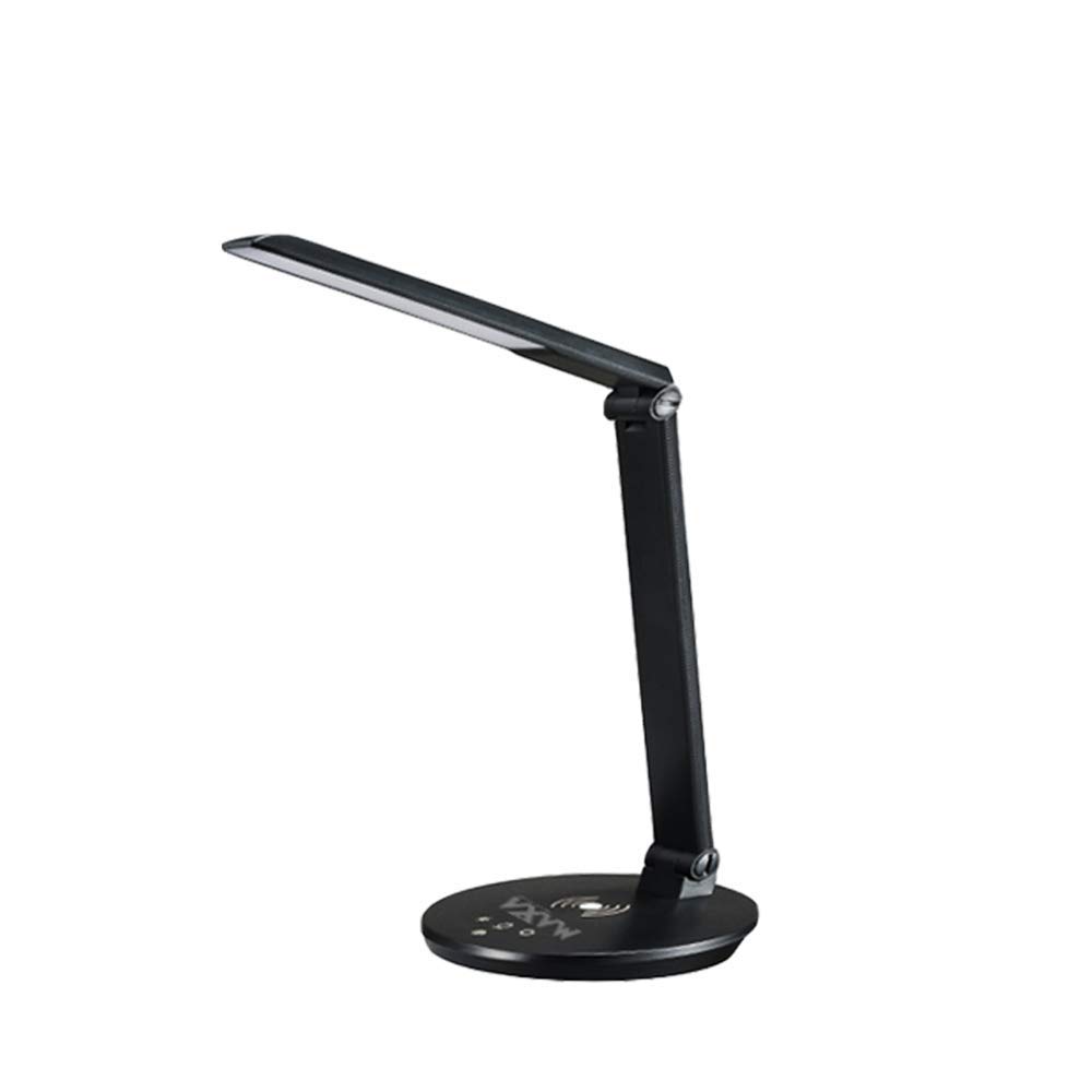MAXA LED Lamp with wireless charger and USB Port for charging - Yless + USB - Black Color
