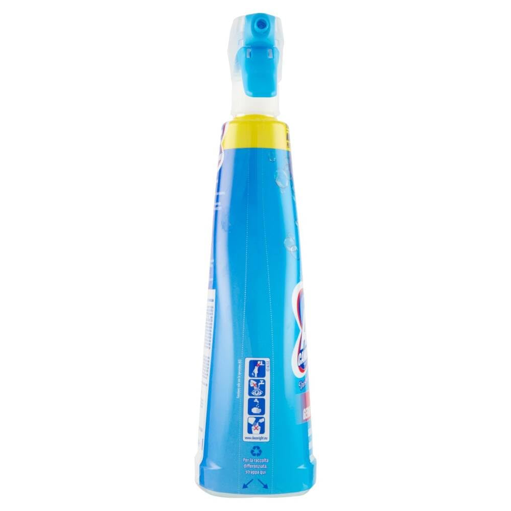 10 x ACE Candeggina + mousse profumo fresco – sgrassa le superfici della casa e le macchie più ostinate sul bucato, bottiglia di ricarica da 700 ml + portachiavi Beni Culinari