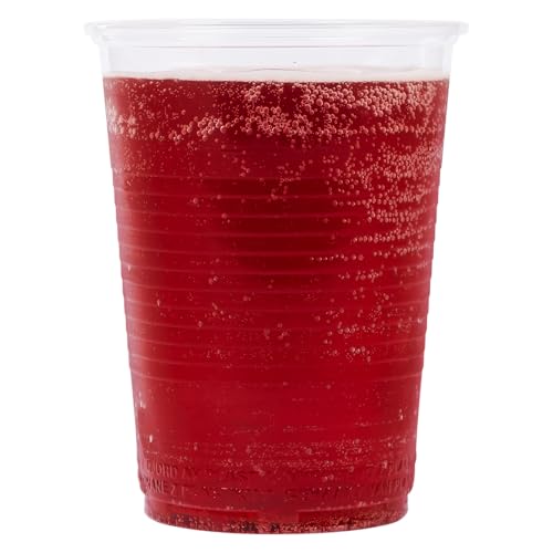 HEKU 50 transparente Einweg-Trinkbecher 0,4l | Aus Polypropylen | Ideal für Partys und Veranstaltungen