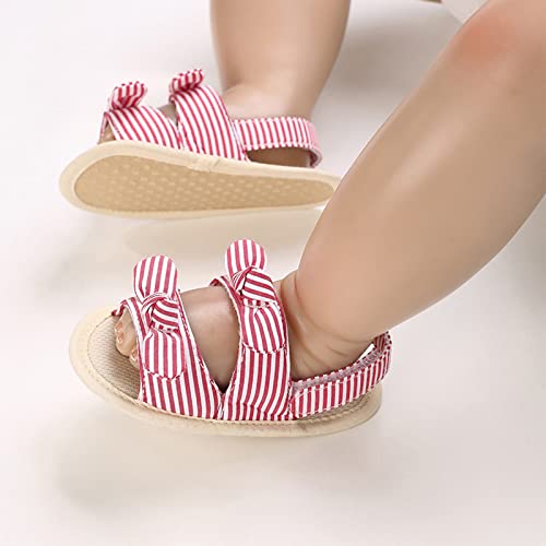 Toddler Boys Girls Stripe Slides Sandals Baby Comfort Beach Pool Shower Non Slip Slippers With Elastic Back Strap2
