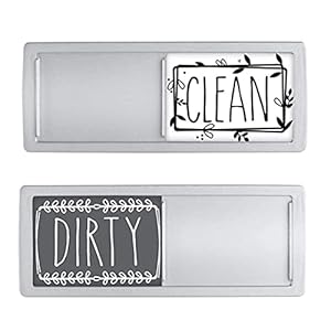 Vaatwasser Schoon Vuil Teken Stil Schoon Vuil Magneet Waterdichte Magneet Indicator Scheurvaste Vaatwasser Indicator…