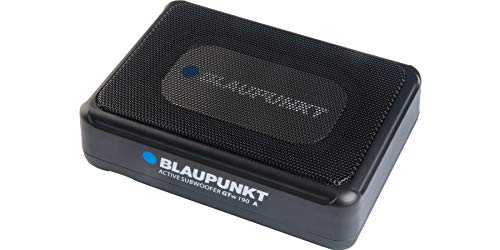 Blaupunkt GTw 190 A | Subwoofer Activo de 150 W de Potencia máxima, Compacto, subwoofer bajo el Suelo