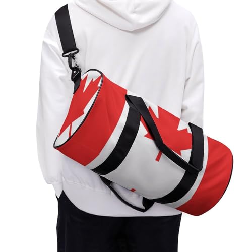 Sac de voyage drapeau canadien pour camping randonnée et week-end