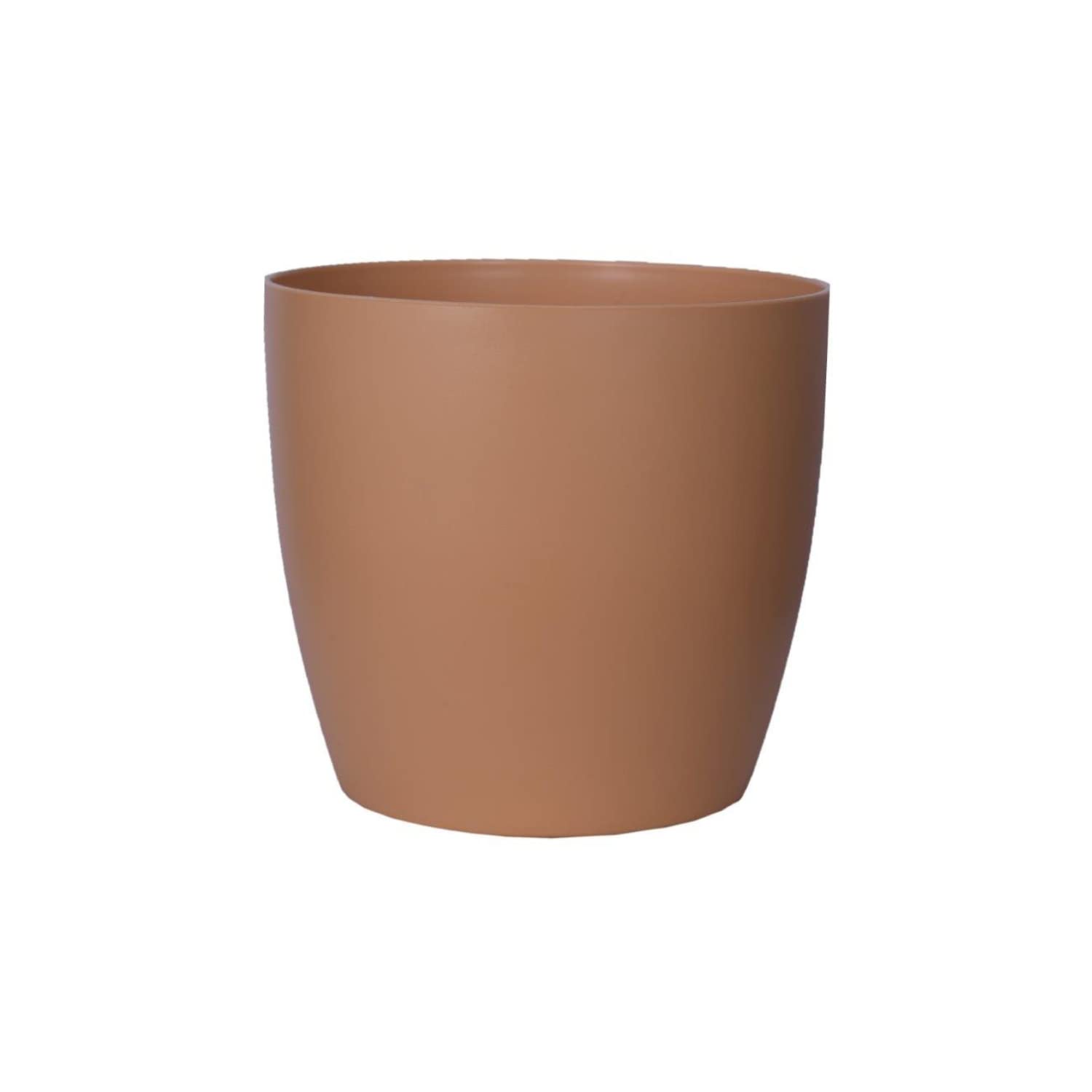 Hug A Plant | Ronda 14cm Round Plastic Pot (Without Self-Watering Kit) (5.5CM|14CM) (Camel) (B0C6Q2NRJR) Amazon Price History, Amazon Price Tracker