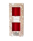 3 Candele Profumate - Candy Canes Frutti Rossi - Cera Vegana - Pocket Season Natale - Idea Regalo - Made in Italy - Cereria Di Giorgio