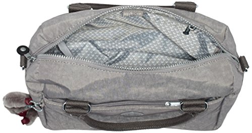 Kipling BEONICA, Borsa con Maniglia Donna, Grigio
