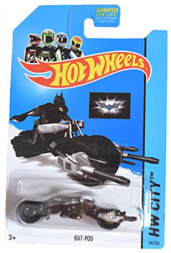 Hot Wheels Bat-Pod 1:64 escala motocicleta miniatura 1