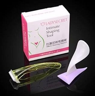 Bikini Privates Shaving Stencil Sexy Female Pubic Hair Razor (Triangle)