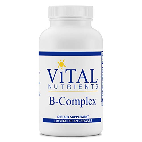 Vital Nutrients - B-Complex - Balanced High Potency B Vitamin Complex - 120 Capsules