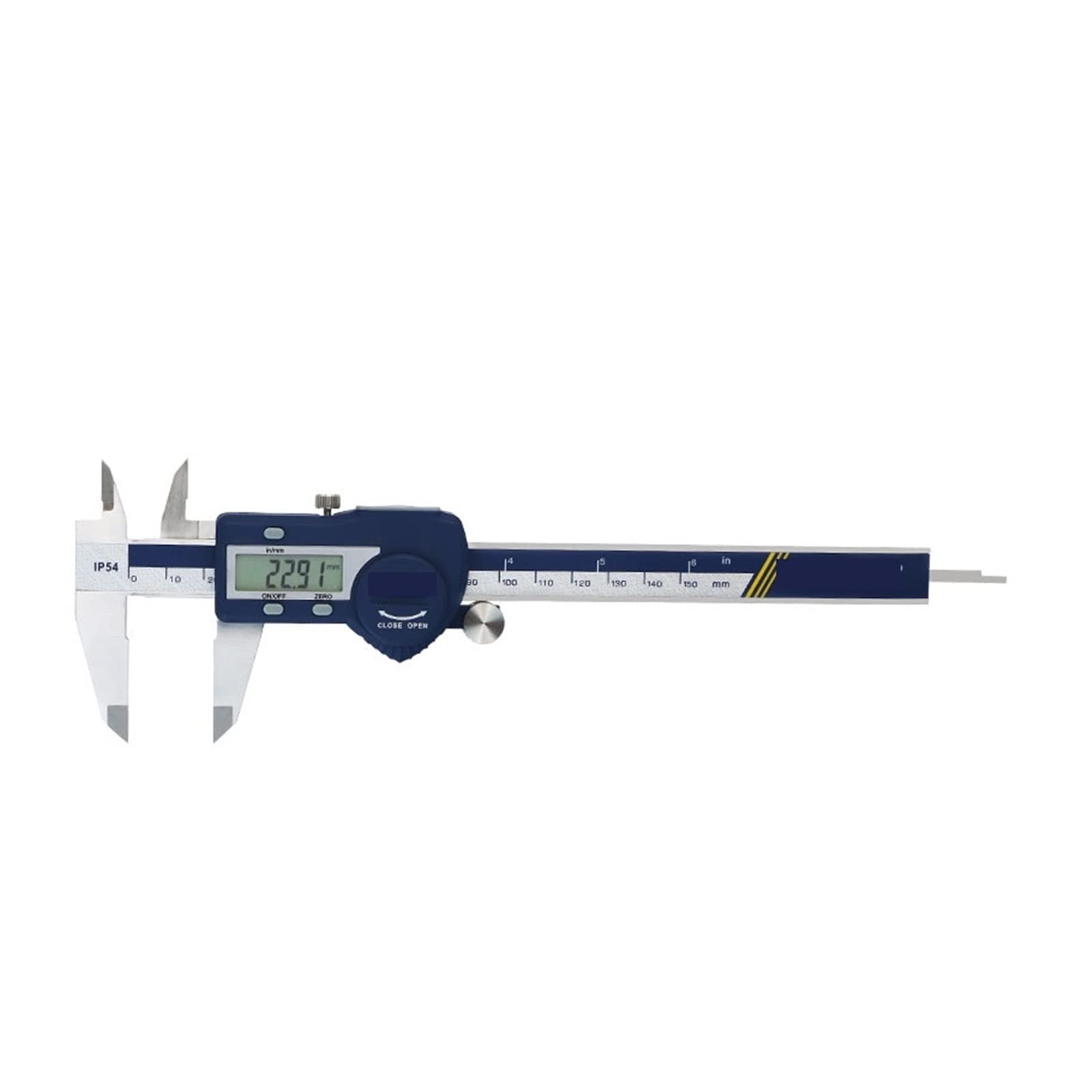 Calibre Digital, Calibrador de Alta precisión de 150 mm de Acero Inoxidable Digital de Acero Inoxidable de Acero Inoxidable Herramientas de medición(0-200mm)