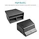 CDEFG Kompatibel mit Audi Q4 e-Tron 2023 2024 2025 2022 Mittelkonsole Organizer Aufbewahrungsbox Auto Center Console Tray Q4 Sportback e-Tron Zubehör