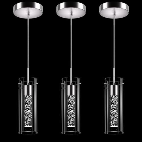 Esfos Pendant Ceiling Light Fixture, LED Kitchen...