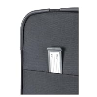 Samsonite Base Boost - Handgepäck Koffer 55 x 40 x 20 cm, Weichgepäck Kabinentrolley für die meisten Airlines geeignet, inkl. Ryanair & EasyJet, TSA-Schloss, Leicht, 39 L, Schwarz (Black) – Ansicht 4