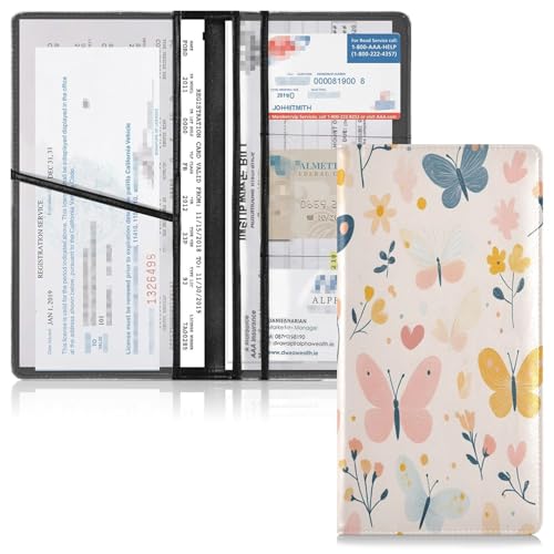 Organizador De Documentos De Cuero Slim miniatura 2