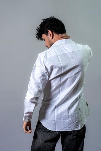 Image of The Tribal Fair Men's Shirt Ethnic Printed Casual Regular Fit Lightweight Breathable Comfortable Fabric Full Sleeve Stylish Shirt for Men