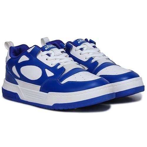 Image of ATHCO mens Og Sneaker|Memory Foam Comfort|Laceup|Casual Shoes for Men|Soft Trendy Shoes For men|Fashion Sneaker|Genz|Millennials|Alpha|Footwear|Lightweight|EasyCare|Comfortable|Dailyuse|Extrasoft|SlipResistant|Durable|EasyCare|Shoes For Men's & Boy's