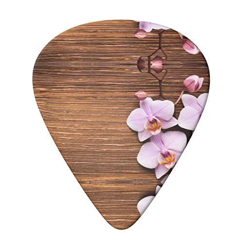 Flower Pink Lot de 6 médiators pour guitare acoustique, guitare électrique, basse, ukulélé – fin, moyen et épais - Les Beatles, Paul McCartney, John Lennon, RIngo Starr, George Harrison Flower Pink Lot de 6 médiators pour guitare acoustique, guitare électrique, basse, ukulélé – fin, moyen et épais – Image 4