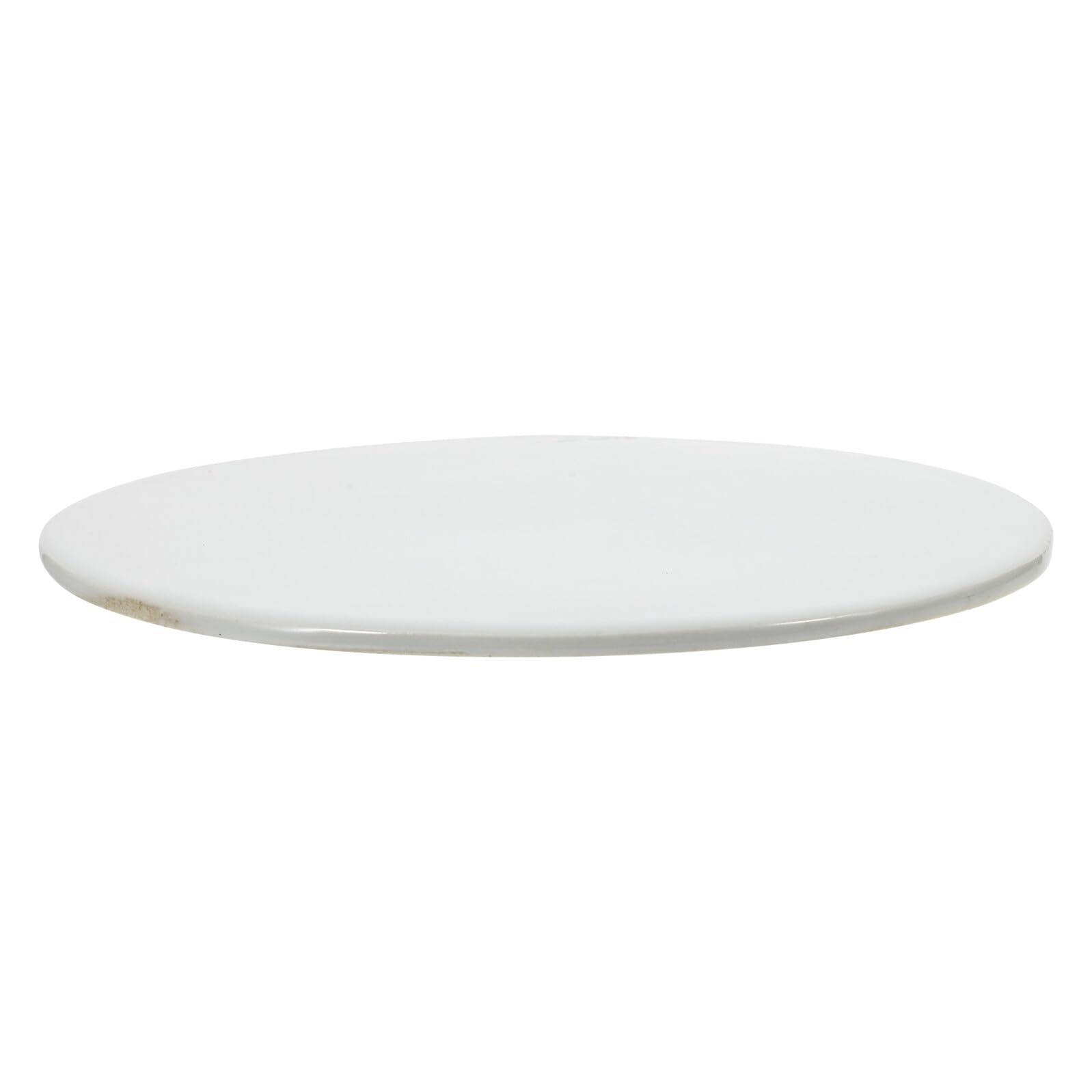 Piatto in Ceramica Bianca Fai da Te 30cm, Chip di Ceramica Grezzo Rotondo per Pittura Manuale, Forniture Artistiche per Lezioni di Arte e Hobby Creativi per Ragazzo Ragazza