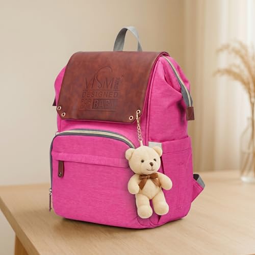Image of VISMIINTREND Diaper Bag Backpack for Mother Travel | Hospital Gift for New Born Baby Boy & Girl | Baby Shower Gifts | Gift for Mom to be | Unisex