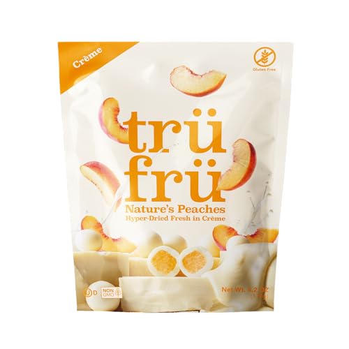 Tru Fru Nature's Hyper-Dried Peaches & Crème (4.2 Fl OZ.)