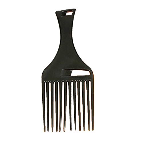 Preisvergleich Produktbild Großer Rücken, große, breite Zähne, praktisches Design, exquisites Schwarz. Umweltfreundlich, Retro-Trendmodellage, Q7, großer Zahnkamm - Schwarz