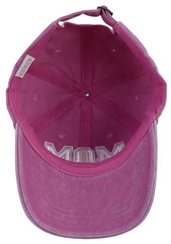 Image of Funny Dad Mom Mini Matching Family Hat, Adjustable Embroidered Parent-Child Baseball Cap