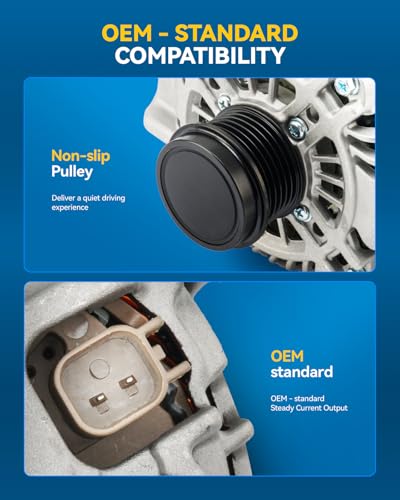 Image of PHILTOP 120Amp Alternator for 2013-2016 Dodge Dart