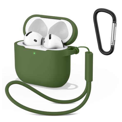 YGTBSR for Airpods 4 �P�[�X �V���R���f�� �S�ʕی� �����h�~ �ϏՌ� �y�� �����h�~ �����[�d�\ Airpods ��4���� �ی�P�[�X (��)