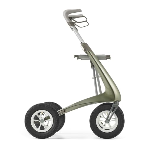 byACRE-Carbon-OverlandAll-Terrain-Carbon-rollatorBig-Pneumatic-WheelsLightweight-at-only-148-lbsFoldable-with-seat byACRE Carbon Overland/All Terrain Carbon rollator/Big Pneumatic Wheels/Lightweight at only 14.8 lbs/Foldable with seat - Image 1