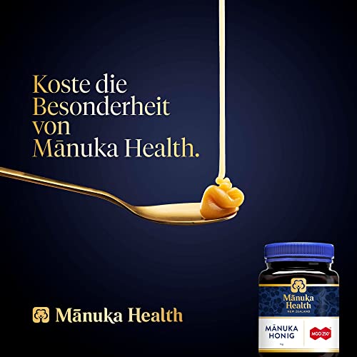 Manuka Health - Manuka Honig MGO 250 + 1Kg - 100% Pur aus Neuseeland mit zertifiziertem Methylglyoxal Gehalt