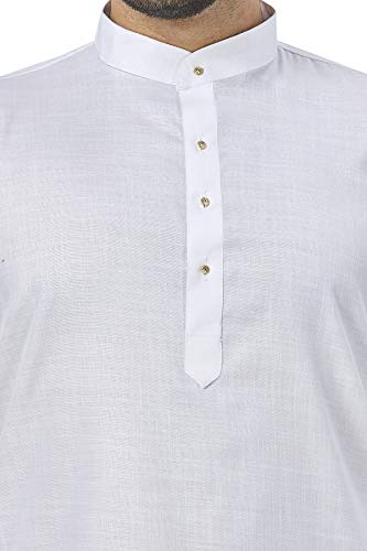 Image of BE ACTIVE Linen Blend Solid Pattern Trendy Comfortable Stylish Full Sleeve Kurta Men's Ethnic Wear