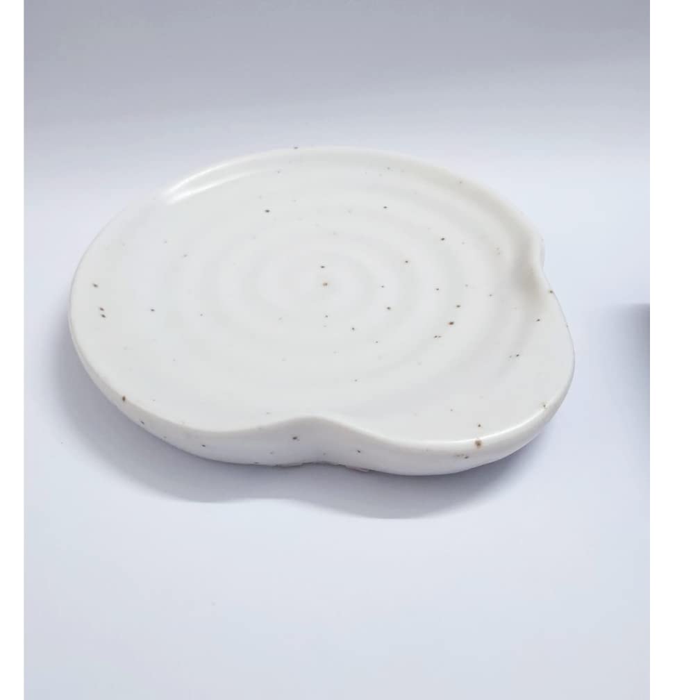 Ceramiczny uchwyt na łyżkę do kuchni, 4,5 cm uchwyt na łyżkę do pieca, podpórka na łyżkę do kawy, podstawę kuchenną, akcesoria kuchenne do naczyń