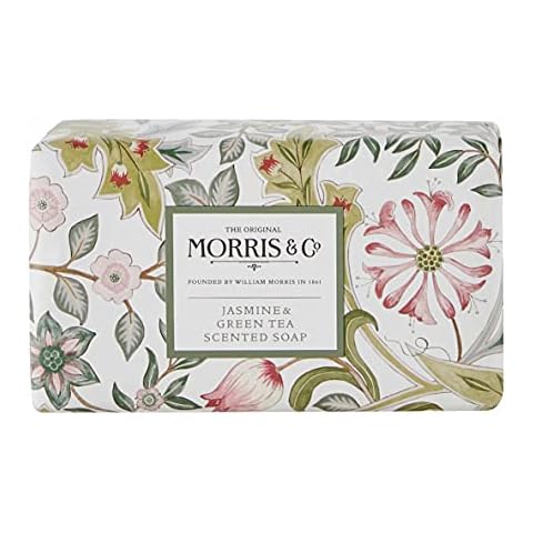 Morris & Co. Beauty Jasmine and Green Tea Scented Soap Bar, 230 g Cover